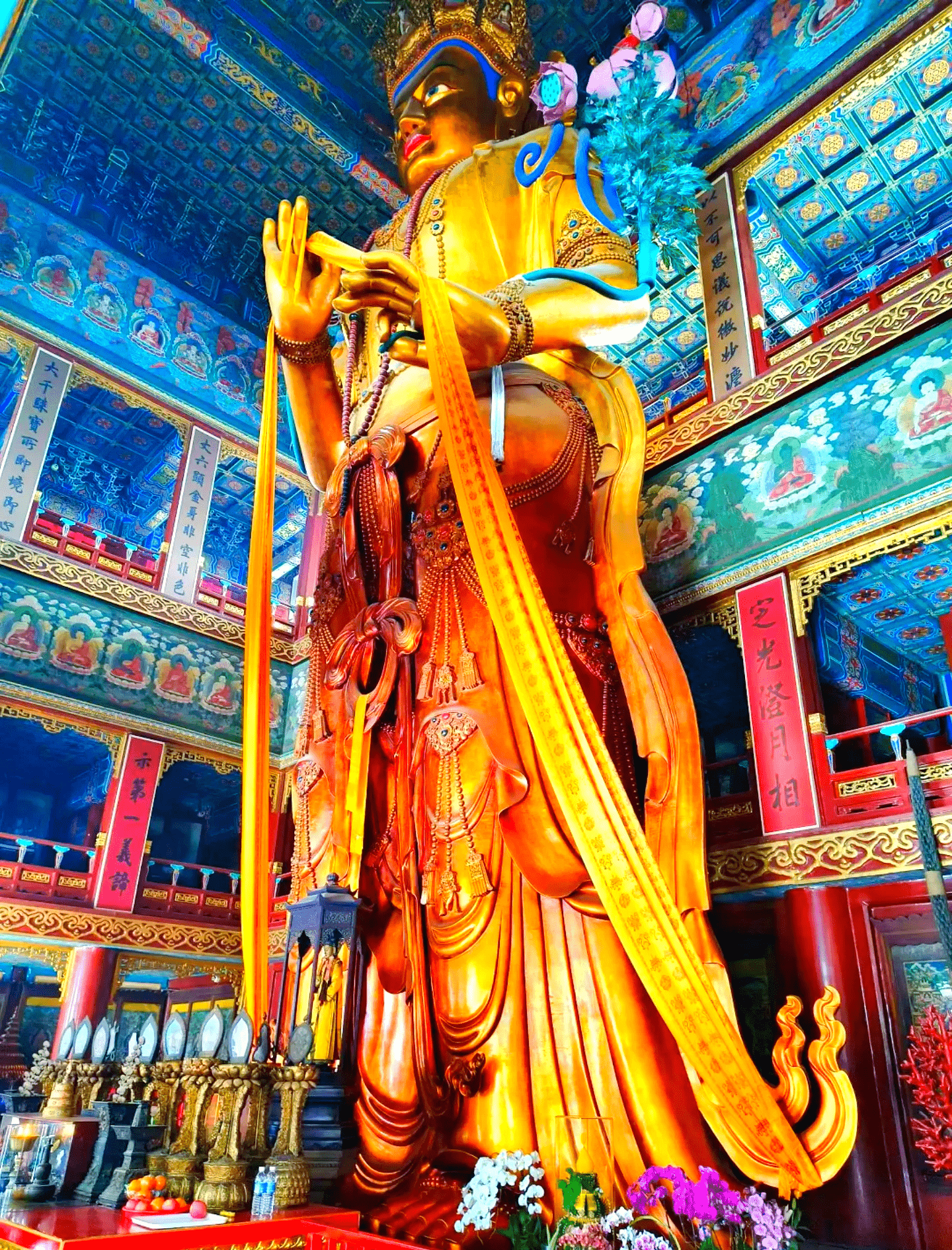 Sandalwood Buddha Statue