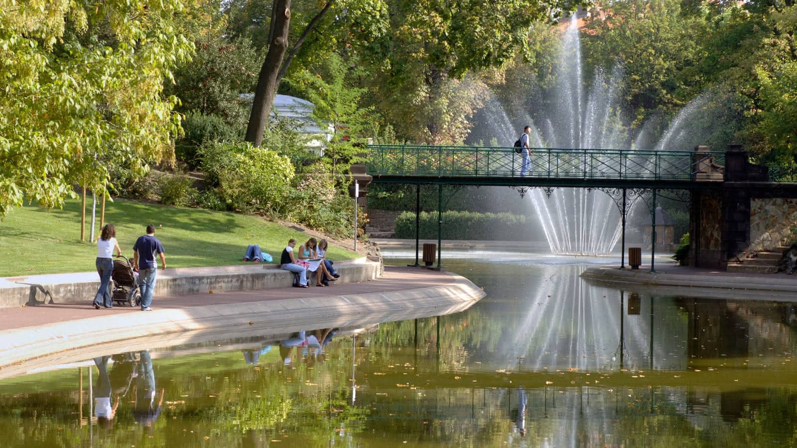 Ornamental Pond & Fountain