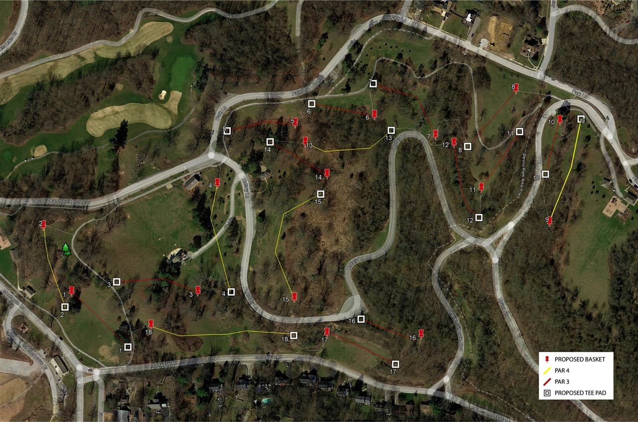 Devou Park Disc Golf Course