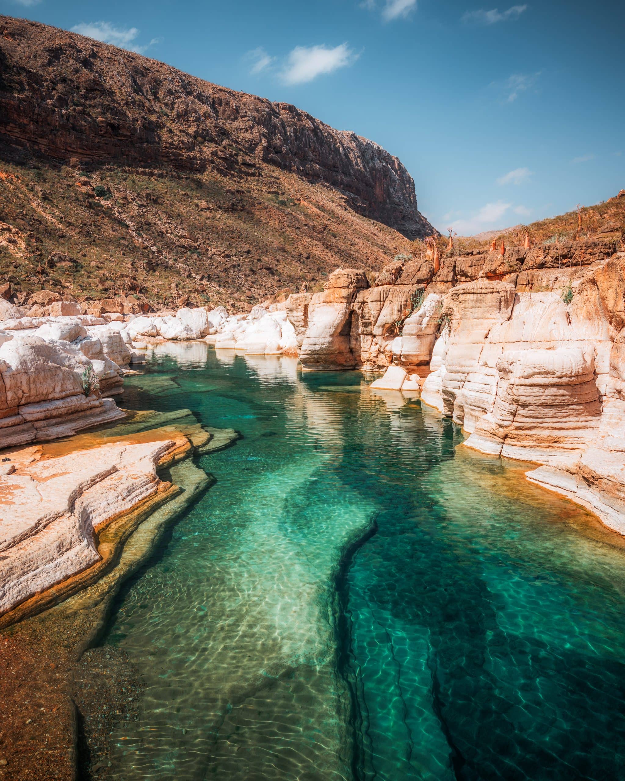 Wadi Kalisan Freshwater Pools