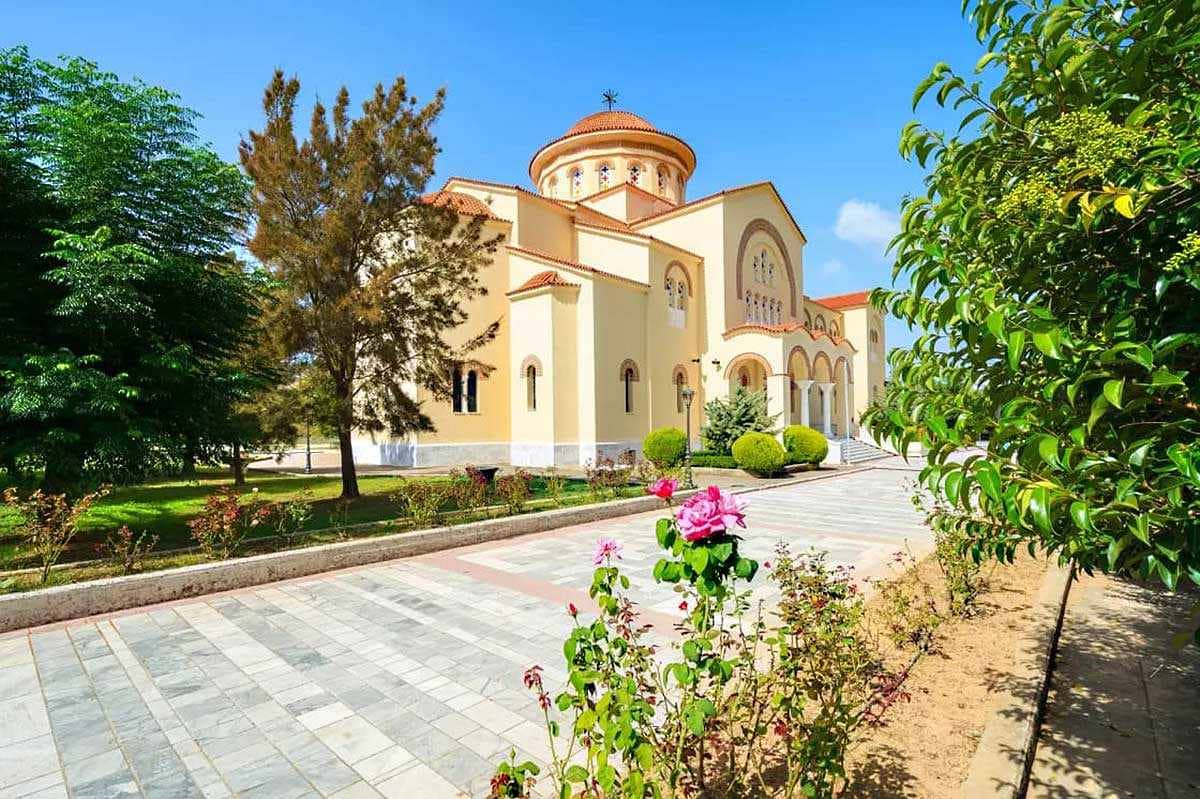 Monastery Courtyard and Gardens