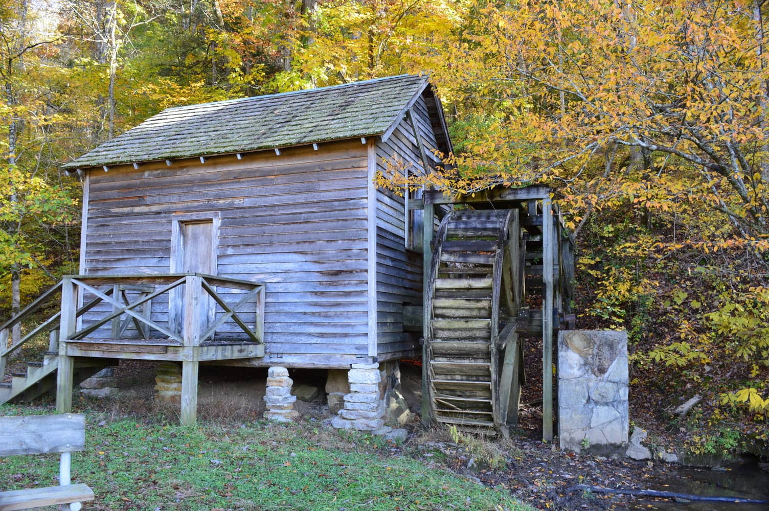 Historic Grist Mill Replica