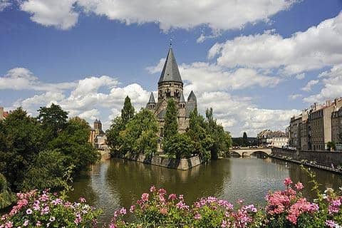 Picturesque Village Setting
