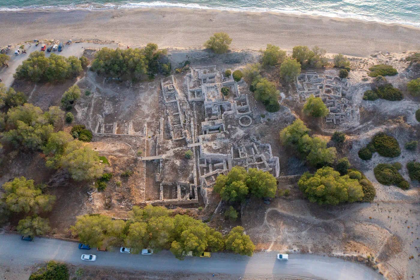 Minoan Harbor Ruins