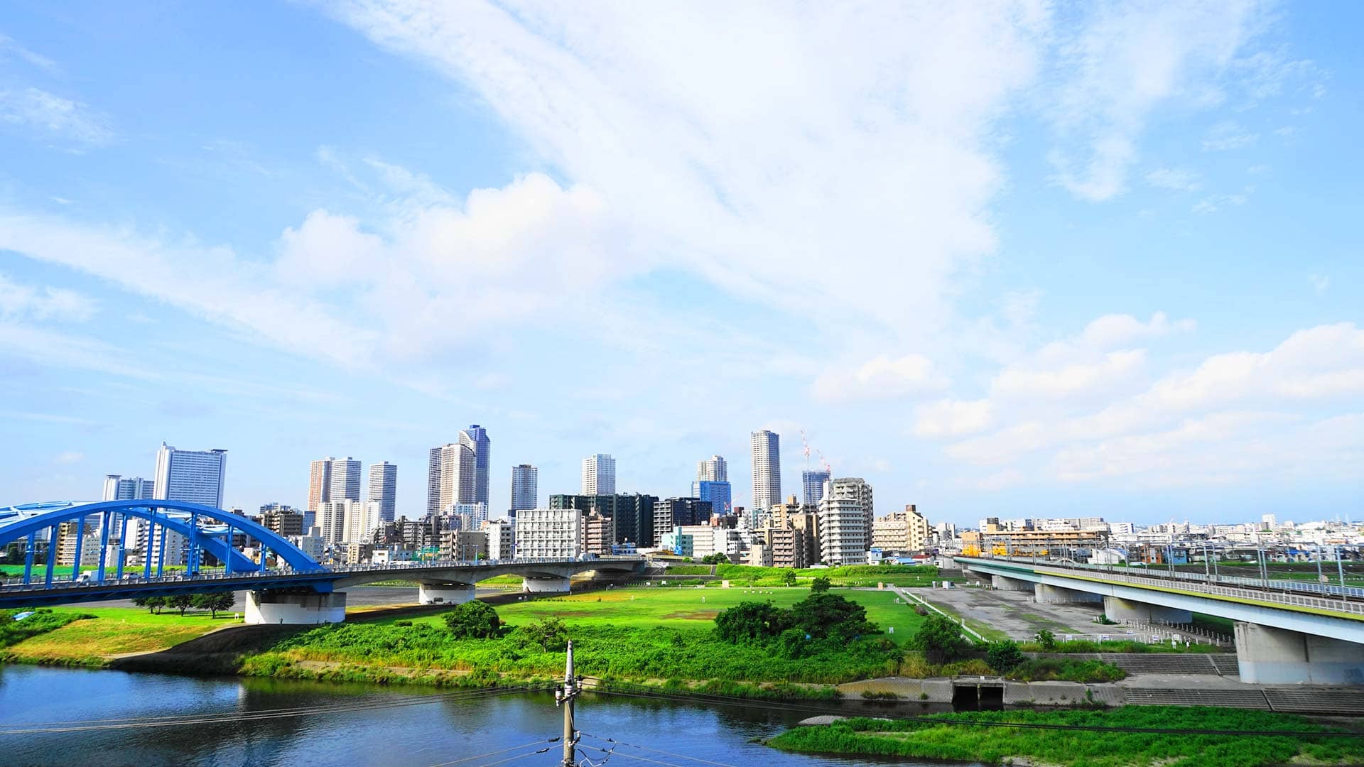 Tama River Riverside