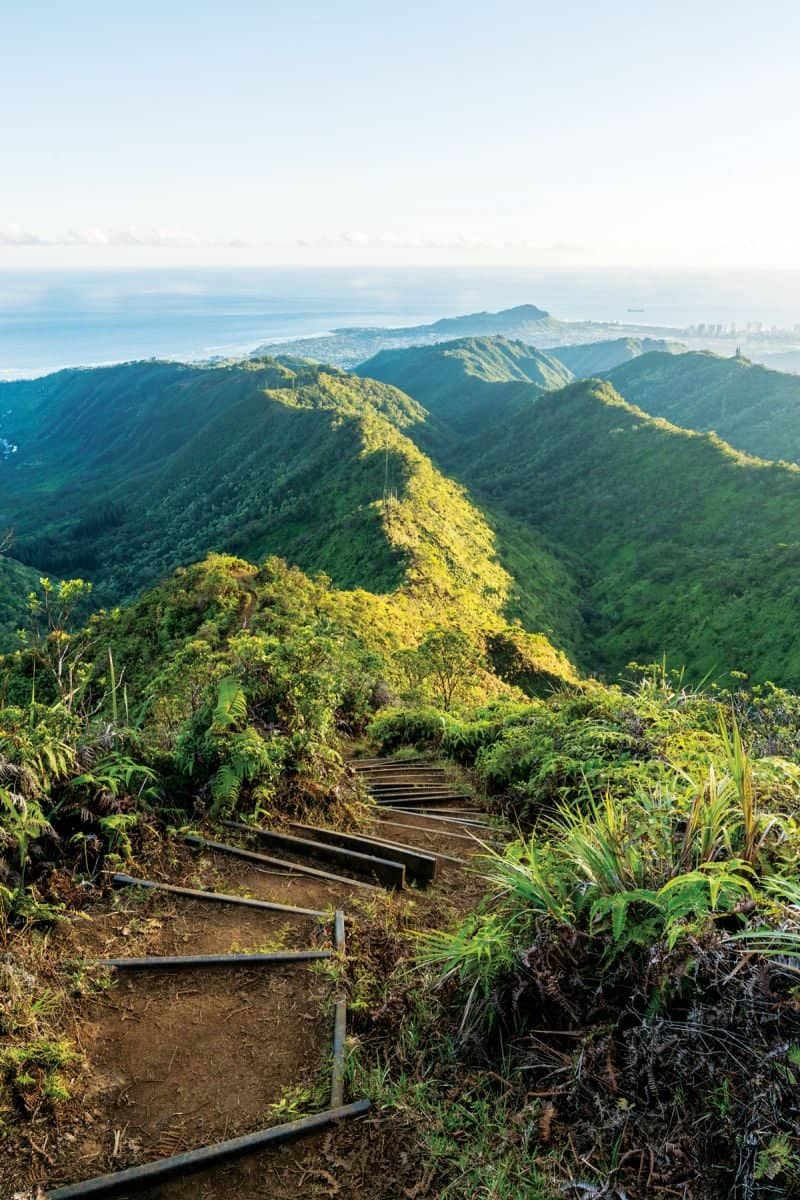 Steep Ridge Ascent