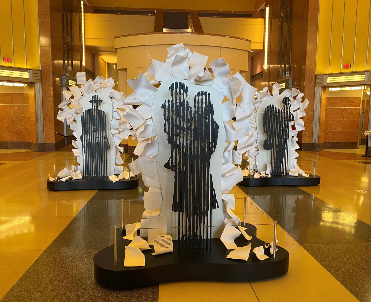 Arrival Statues