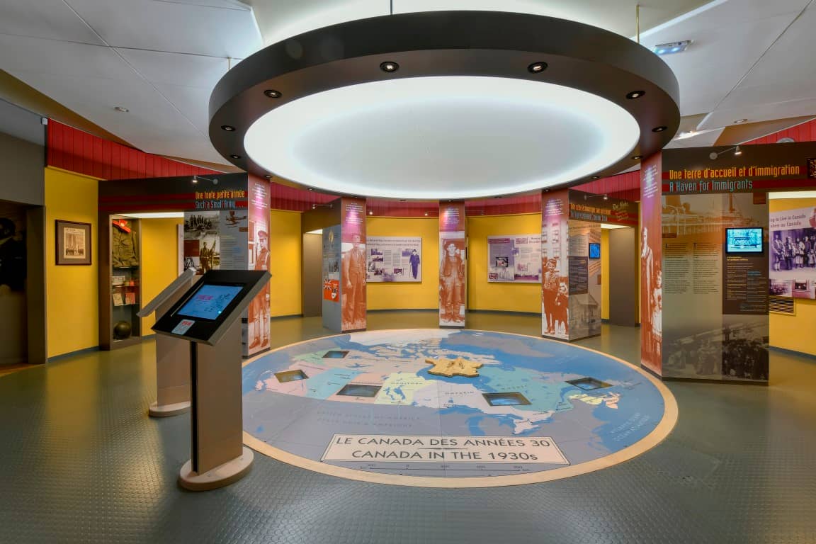 Canadian WWII Exhibits