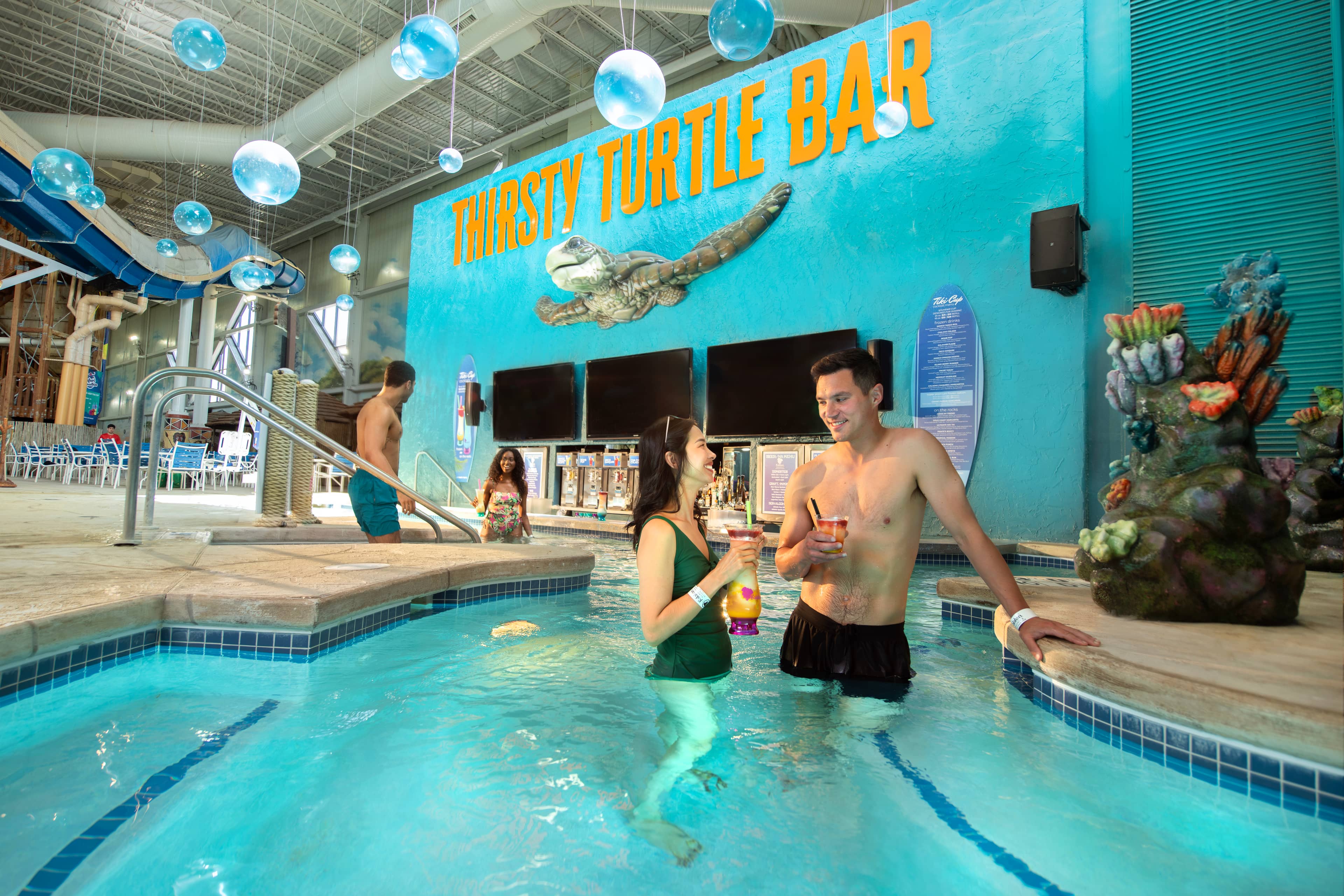 The Thirsty Turtle Swim-Up Bar