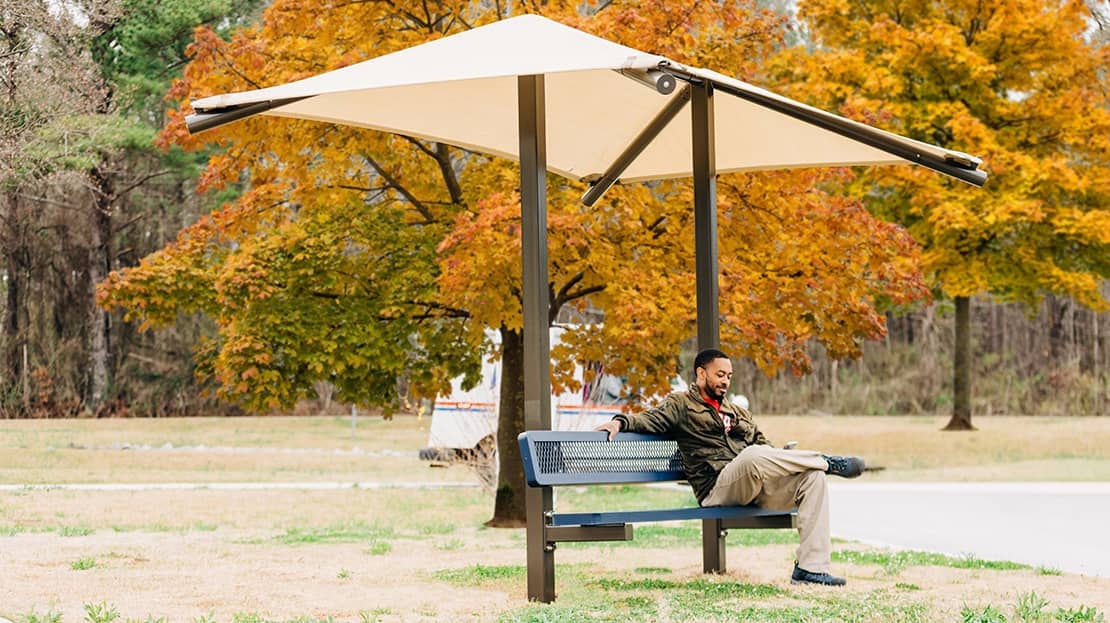 Shady Trees & Seating