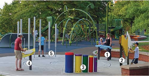Playgrounds & Splash Pad