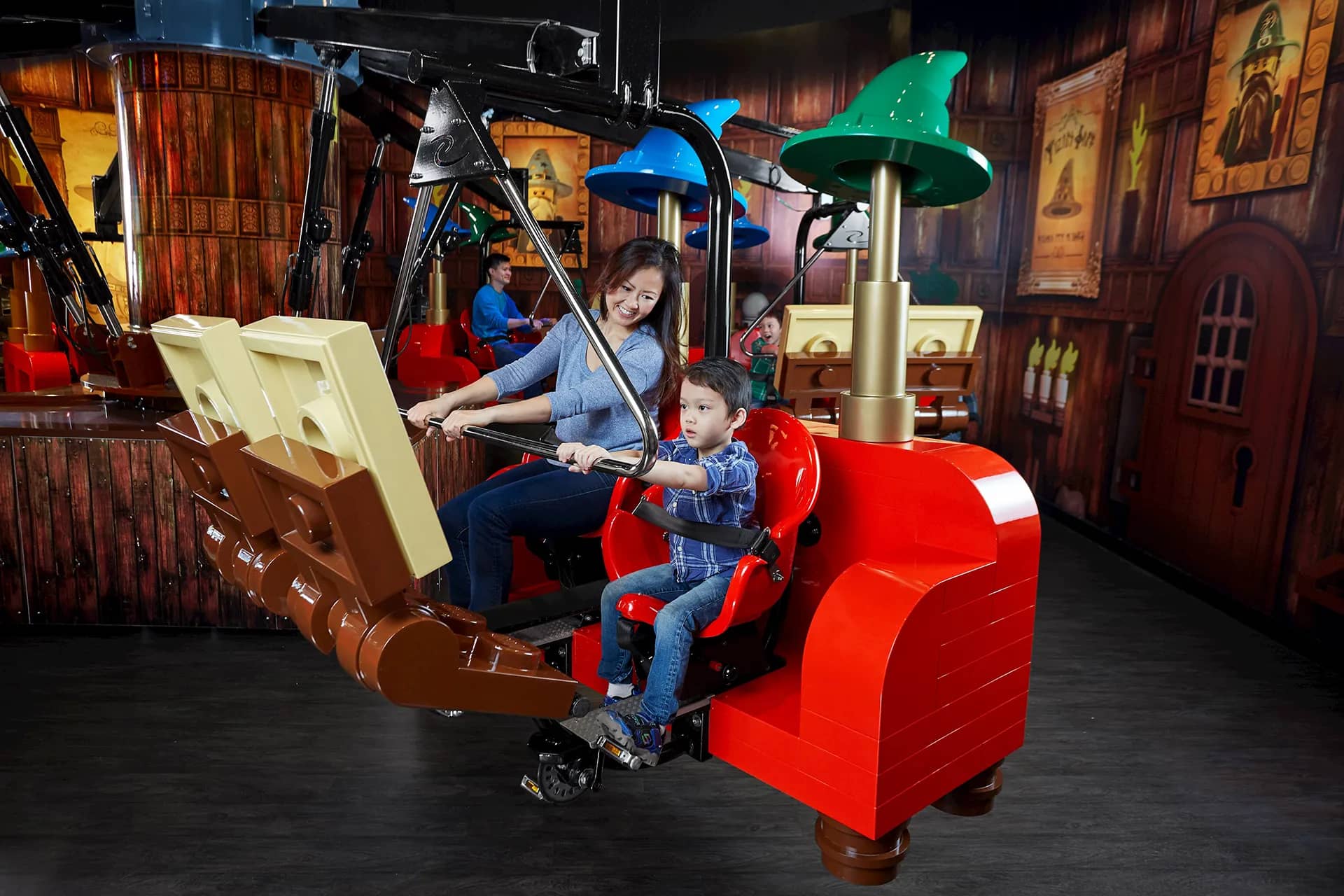 Rides and Play Areas