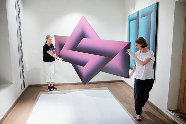 Ethnographic Op Art Exhibition