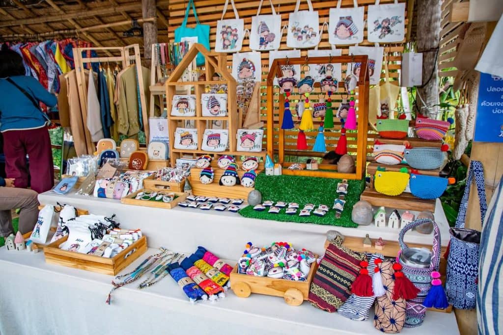 Hill Tribe Souvenir Market