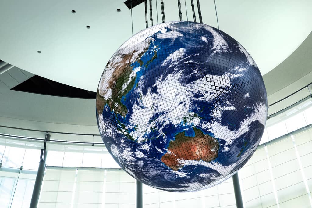 Exhibits on Earth and Space