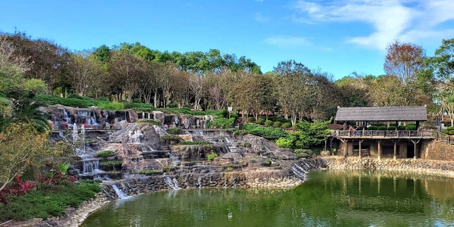 Enchanting Gardens & Waterfall