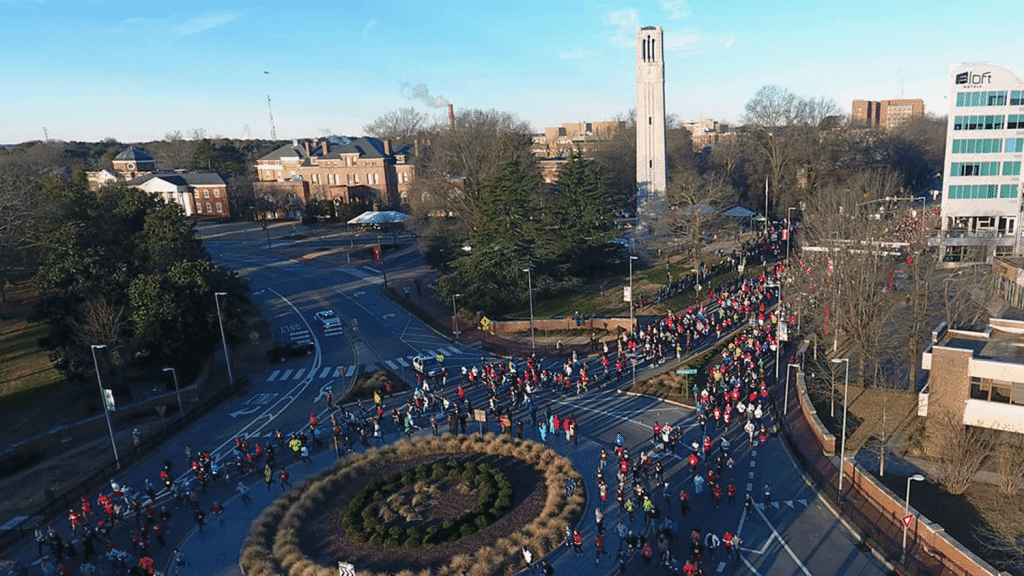 Krispy Kreme Challenge Start Line