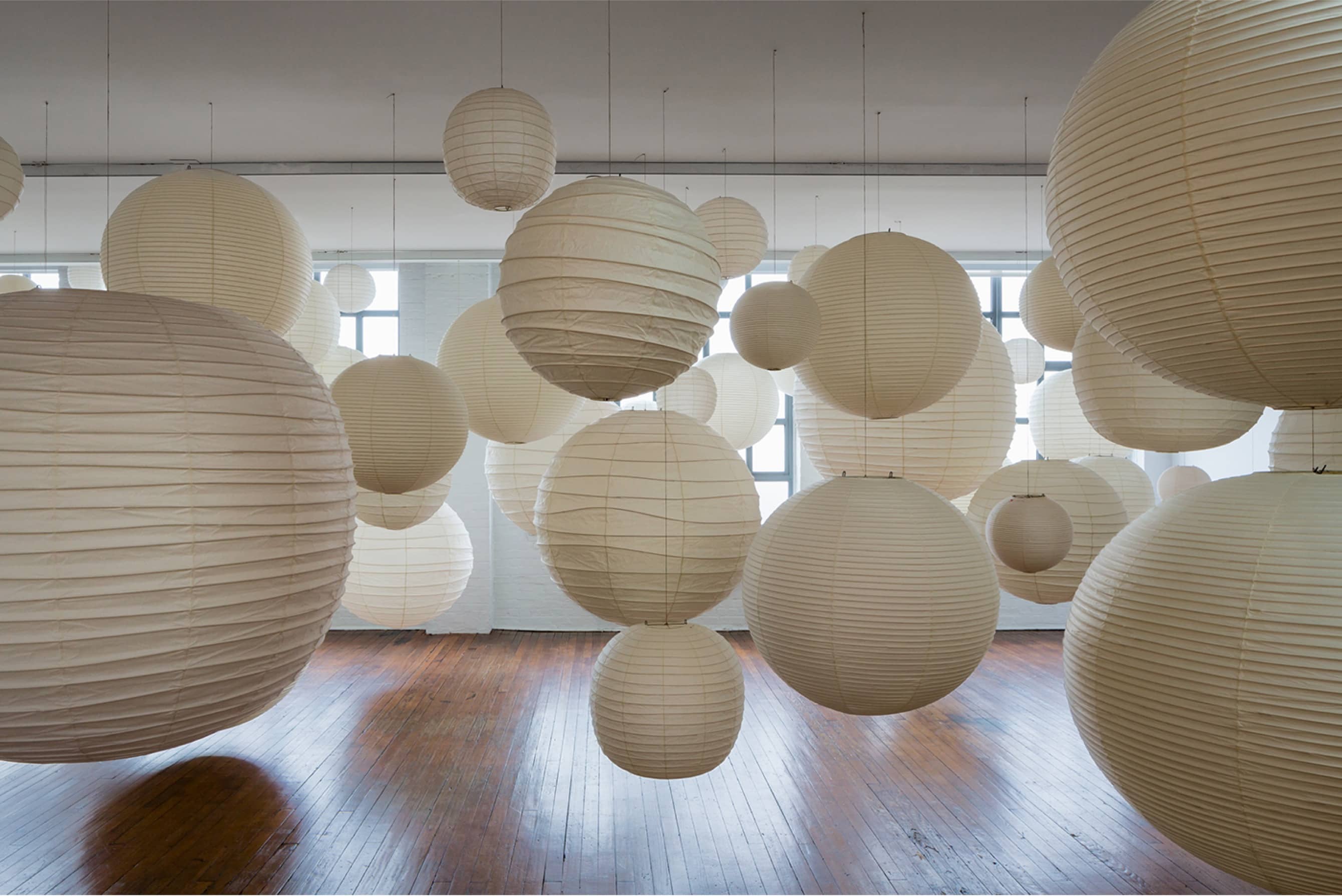 Akari Light Sculptures