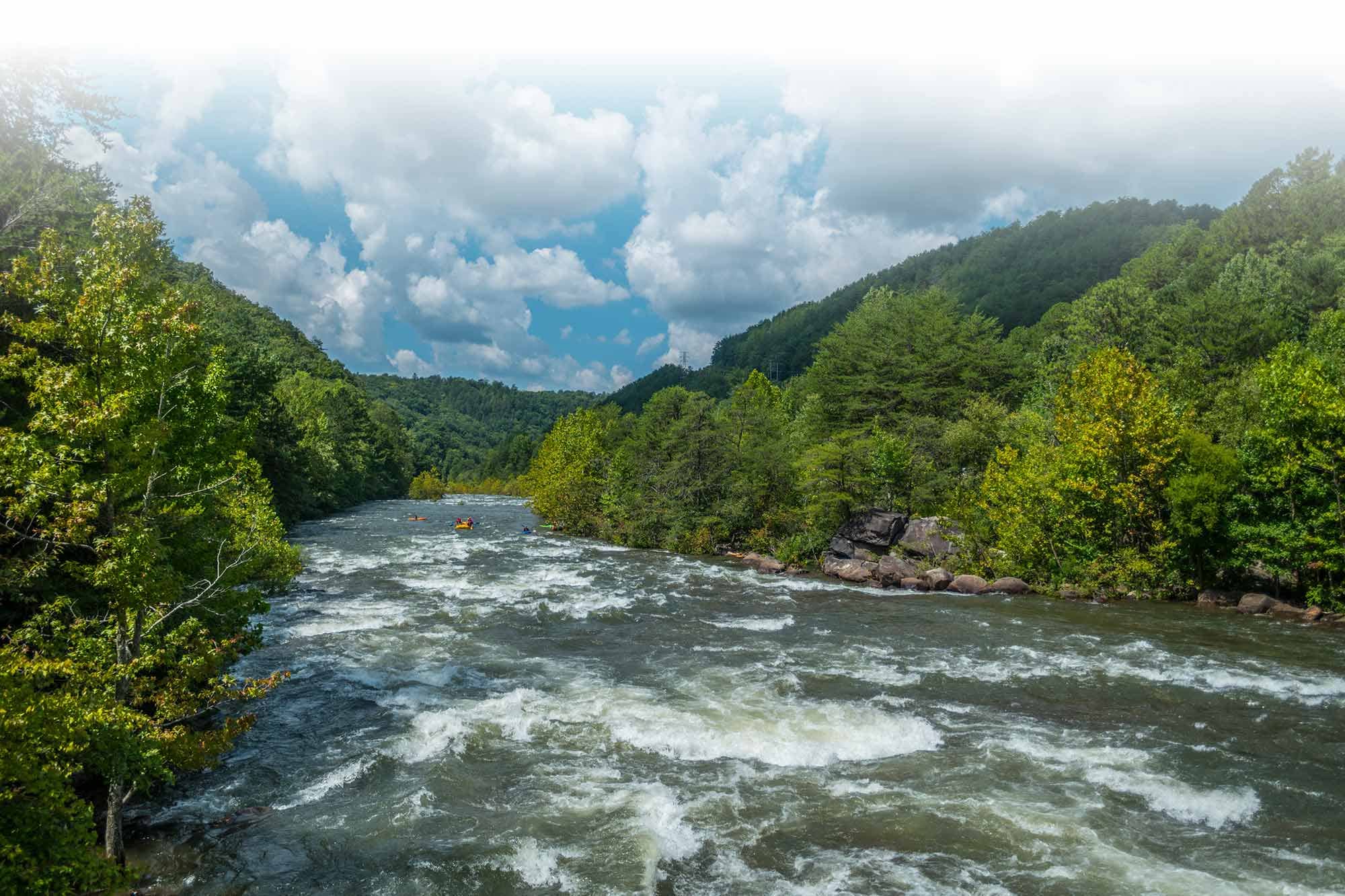 Ocoee River Corridor Scenery