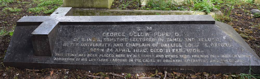 G.U. Pope's Resting Place