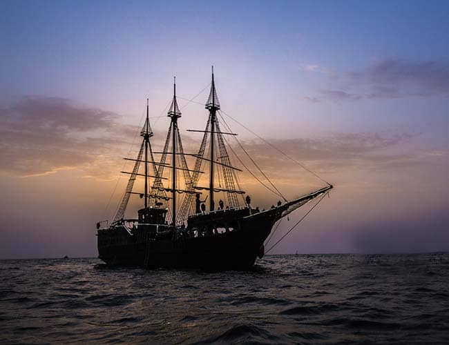 The 'Pirates of the Caribbean' Ship