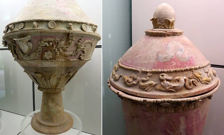 Ancient Greek Vases and Mosaics