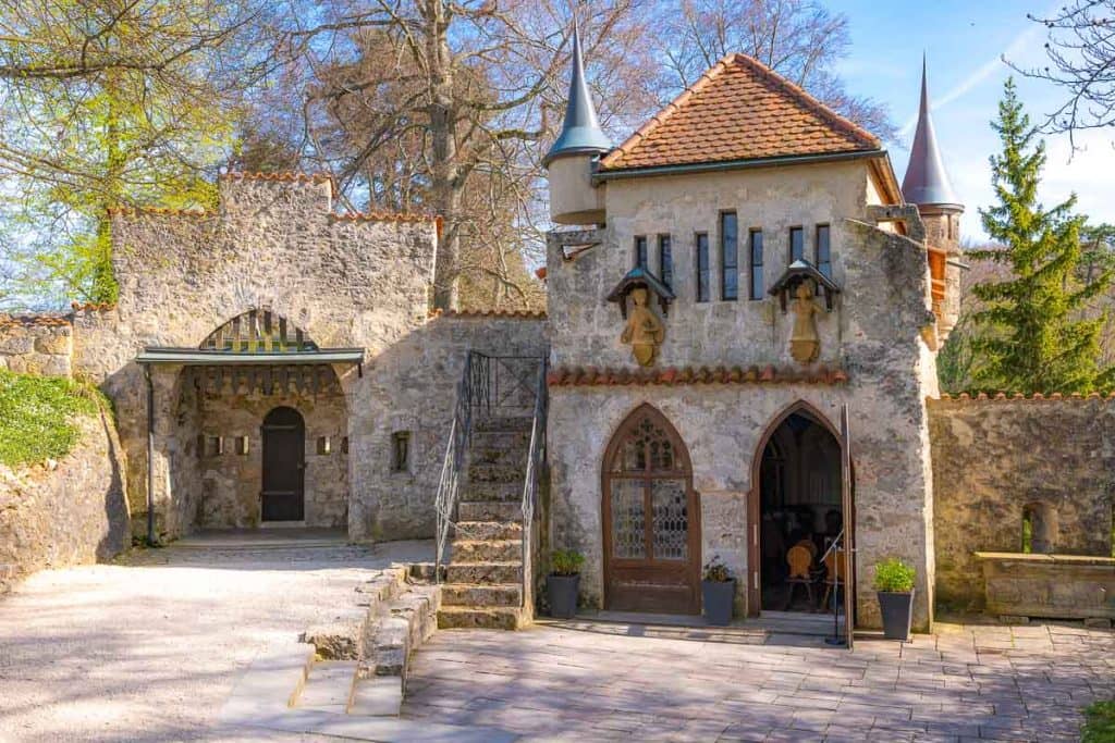 The Castle Courtyard