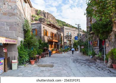 Behramkale Village