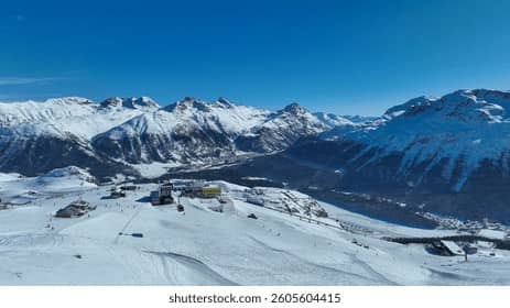 Corviglia Mountain Views