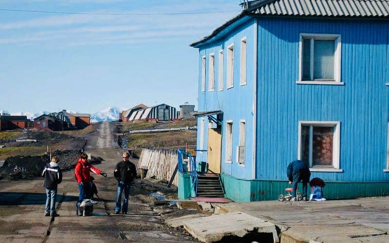 Authentic Arctic Village Life