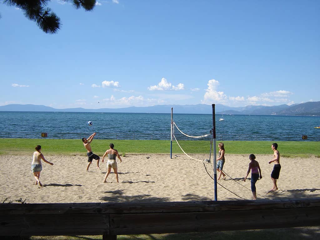 Volleyball Court Fun