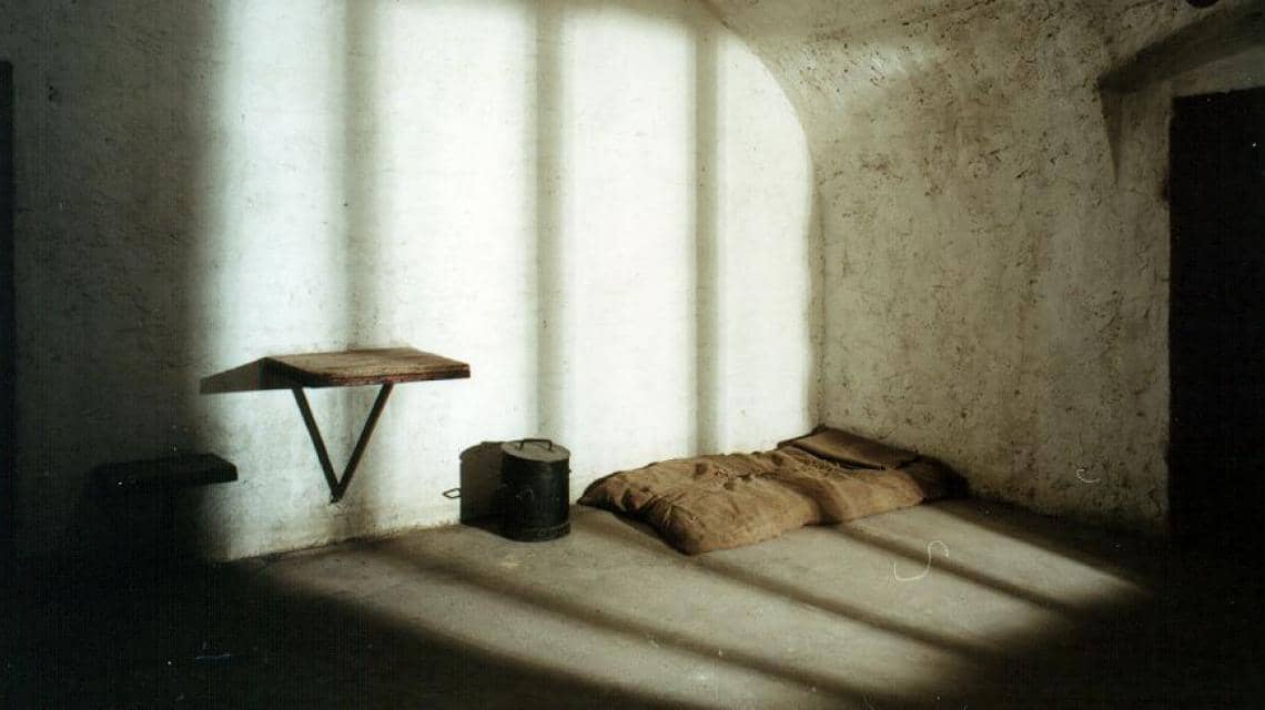 The 'Black Maria' Prison Cell