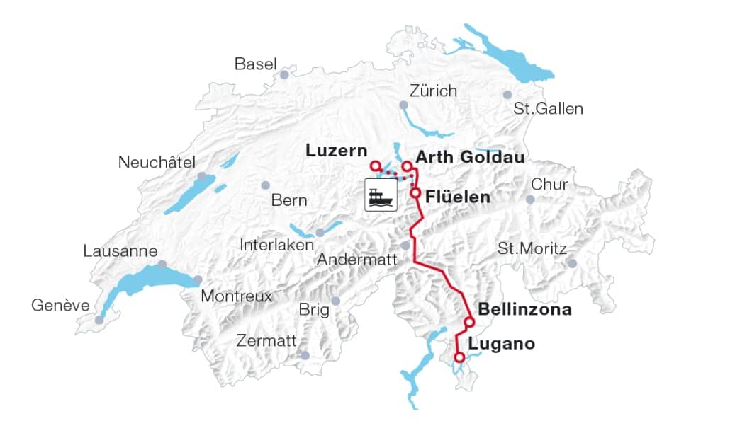 The Historic Gotthard Line