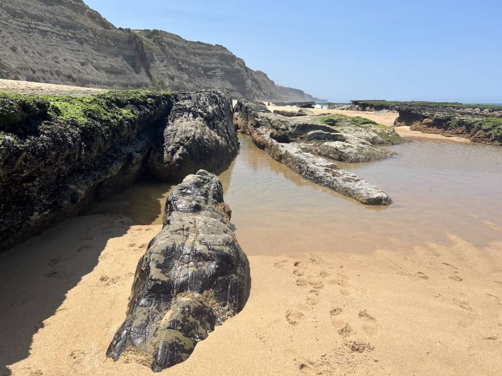 Tidal Pools at Low Tide