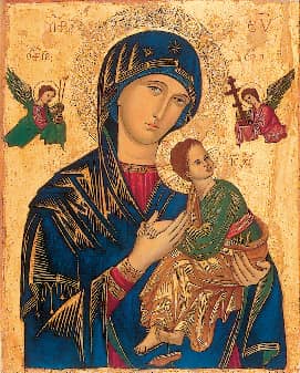 Miraculous Virgin Mary Icon