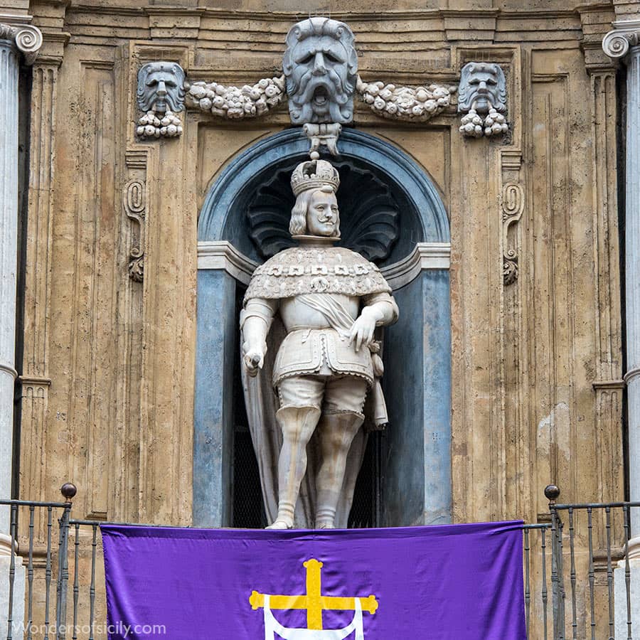 Royal and Saintly Statues