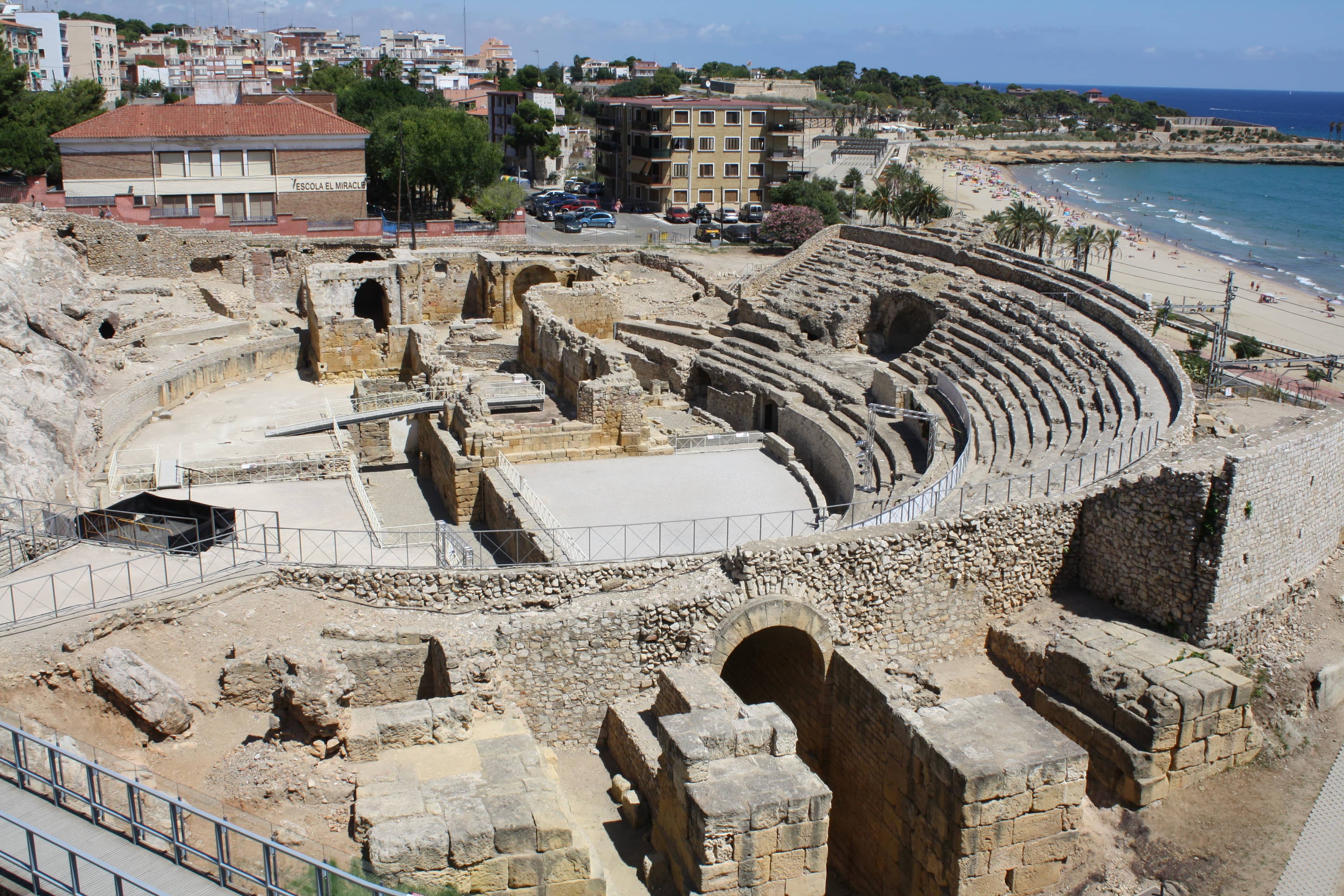 Visible Seating Ruins