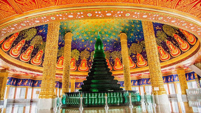 The Stupa's Upper Levels