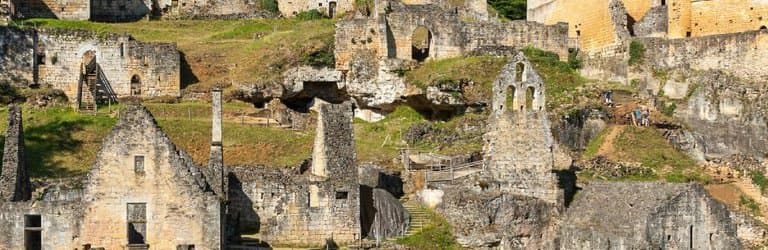 Vue d'ensemble du Castrum de Commarque