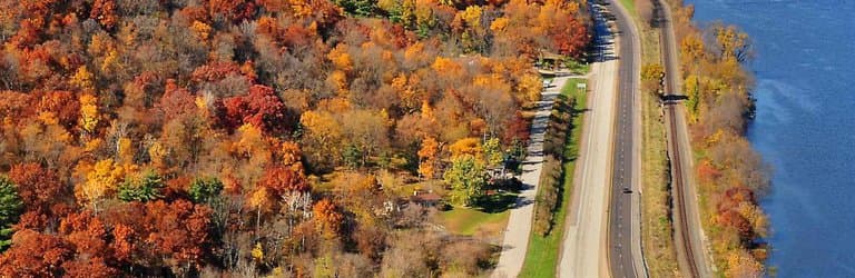 View from the top of Latsch SP