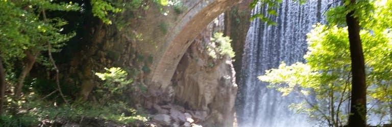 Palaiokarya’s stone bridge