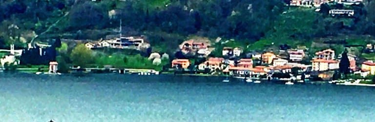 San Giulio Islands from the hills