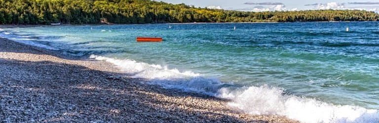 Schoolhouse Beach Mackinac Island