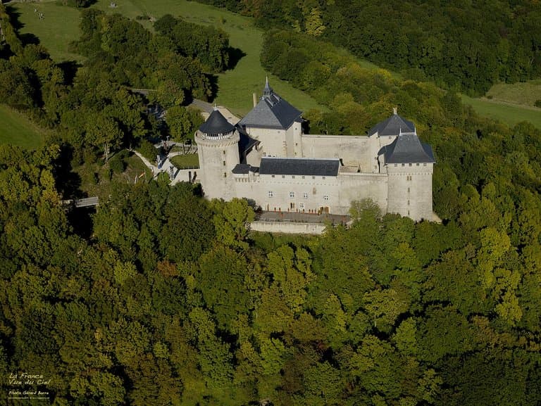 Le château de Malbrouck, face est
