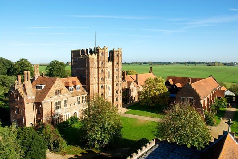 General view of Layer Marney Tower