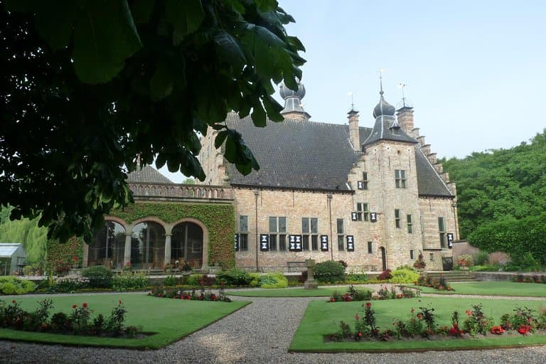 Poptaslot of Heringastate, voortuin