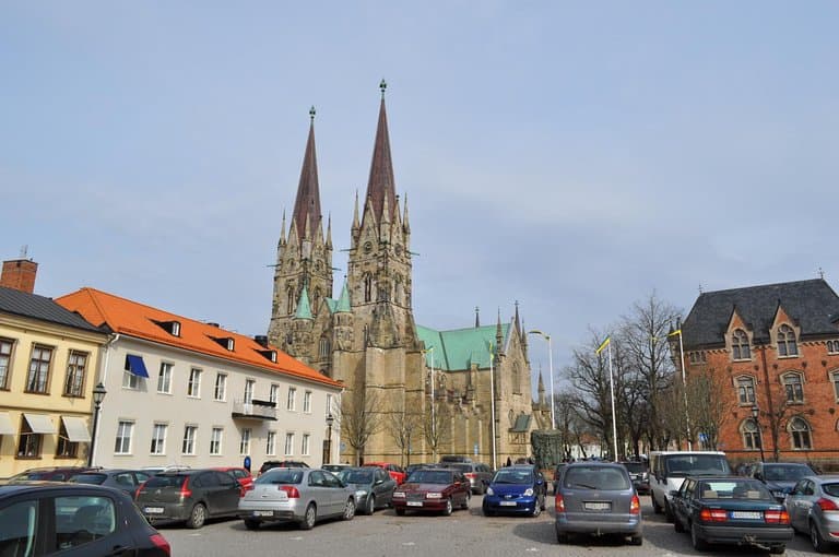 Skara Domkyrka. April 2016