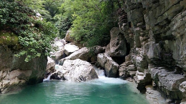 Salinello Gorges Abruzzo