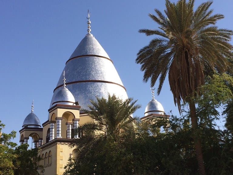 The tomb as seen from the street