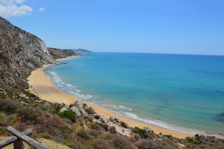 vista panoramica dalla scaletta